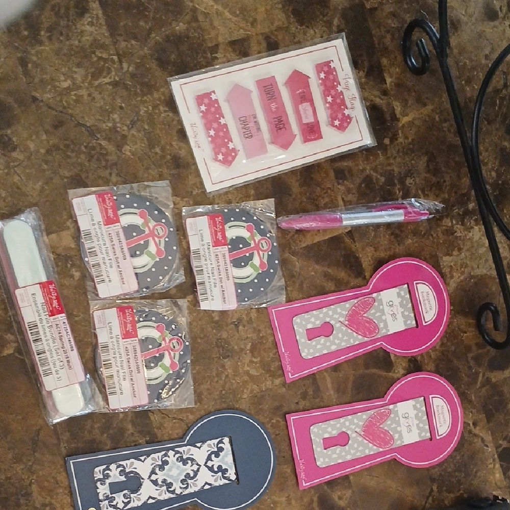 Pink and Blue Nautical Party Supplies Set